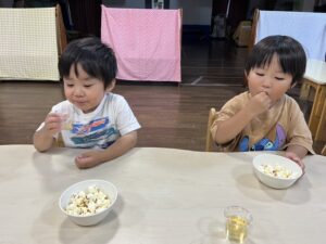 満3歳児(最年少組)ちゅうりっぷさん